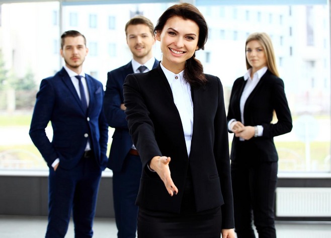 商务团队精英人物高清图片