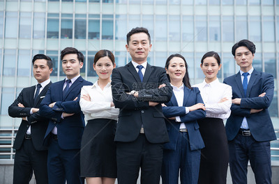 企业团队精英形象