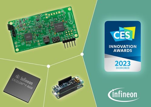 英飞凌荣获三项CES 2023创新大奖，彰显科技精英实力
